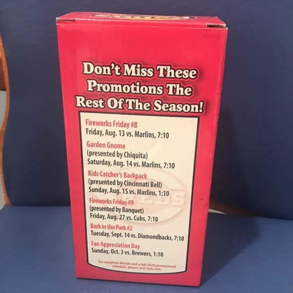 Homer Bailey Reds baseball bobblehead - Picture 13 of 16